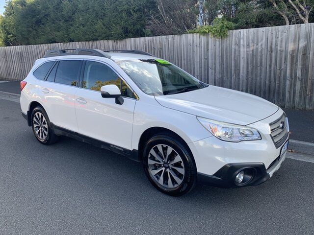 Used Subaru Outback MY14 2.5i AWD North Hobart, 2015 Subaru Outback MY14 2.5i AWD White Continuous Variable Wagon