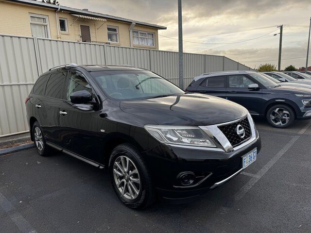 Used Nissan Pathfinder R52 Series II MY17 ST X-tronic 2WD Devonport, 2016 Nissan Pathfinder R52 Series II MY17 ST X-tronic 2WD Diamond Black 1 Speed Constant Variable