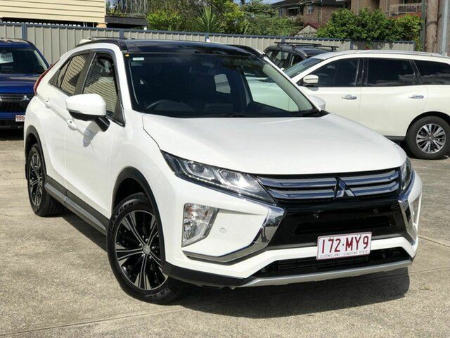 Used Mitsubishi Eclipse Cross YA MY19 Exceed AWD Chermside, 2018 Mitsubishi Eclipse Cross YA MY19 Exceed AWD White 8 Speed Constant Variable Wagon