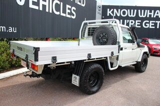 2019 Toyota Landcruiser VDJ79R GXL French Vanilla 5 Speed Manual Cab Chassis.