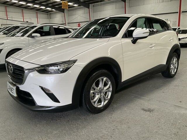 Used Mazda CX-3 CX3H Maxx Sport (FWD) Smithfield, 2023 Mazda CX-3 CX3H Maxx Sport (FWD) White 6 Speed Automatic Wagon
