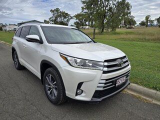 2016 Toyota Kluger GSU50R GXL (4x2) Crystal Pearl 6 Speed Automatic Wagon.