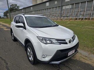 2014 Toyota RAV4 ZSA42R MY14 GXL 2WD Glacier White 6 Speed Manual Wagon.