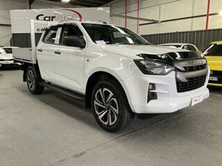 2020 Isuzu D-MAX TF MY19 SX HI-Ride (4x2) White 6 Speed Automatic Crew Cab Chassis.