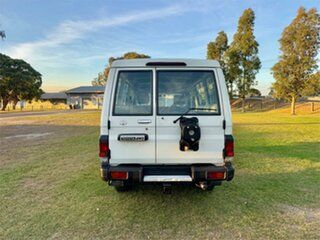 2018 Toyota Landcruiser VDJ78R MY18 Workmate (4x4) 2 Seat White 5 Speed Manual Troop Carrier