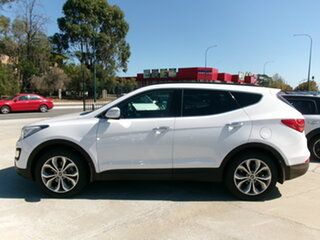 2013 Hyundai Santa Fe DM MY14 Highlander White 6 Speed Sports Automatic Wagon