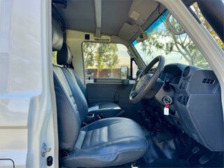 2016 Toyota Landcruiser VDJ78R MY12 Update Workmate (4x4) 2 Seat White 5 Speed Manual Troop Carrier
