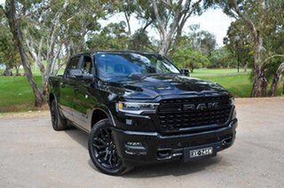 2025 Ram 1500 DT MY25 Limited Crew Cab SWB Hurricane HO RamBox Diamond Black 8 Speed Automatic.