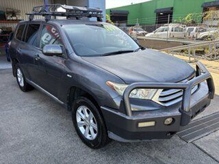 2011 Toyota Kluger GSU 45R KX-R Grey 5 Speed Automatic Wagon.