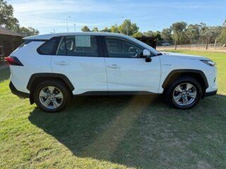 2022 Toyota RAV4 RAV4 Hybrid GX AWD 2.5L Auto CVT 5 Door Wagon 7425690 002 Glacier White Wagon