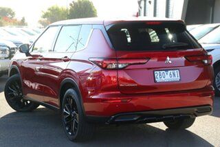2024 Mitsubishi Outlander ZM MY24 Black Edition 2WD Red Diamond 8 Speed Constant Variable Wagon.