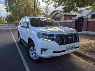 2022 Toyota Landcruiser Prado GDJ150R GXL Glacier White 6 Speed Sports Automatic Wagon.