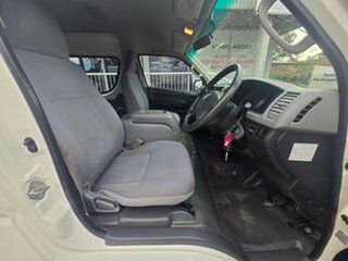 2008 Toyota HiAce KDH223R MY08 Commuter High Roof Super LWB French Vanilla 4 Speed Automatic Bus