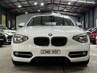 2013 BMW 118i F20 118i White Sports Automatic Hatchback.