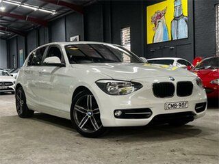 2013 BMW 118i F20 118i White Sports Automatic Hatchback.