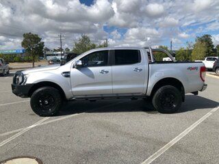 2018 Ford Ranger PX MkII 2018.00MY XLT Double Cab Silver 6 Speed Sports Automatic Double Cab.
