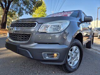 2013 Holden Colorado RG MY14 LT (4x4) Grey 6 Speed Automatic Crew Cab Pickup