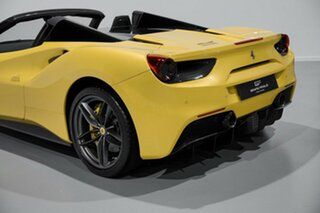 2018 Ferrari 488 Spider F142 (No Badge) Yellow Sports Automatic Dual Clutch Convertible