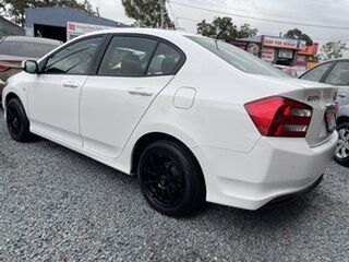 2012 Honda City GM MY12 VTi White 5 Speed Manual Sedan