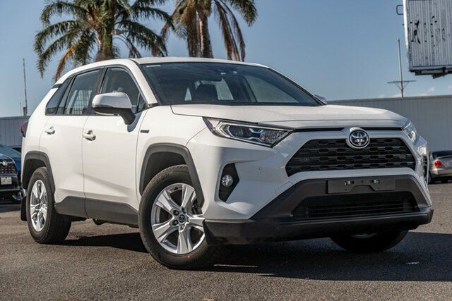 Pre-Owned Toyota RAV4 Oakleigh, 2021 Toyota RAV4 Glacier White Wagon