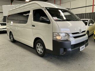 2013 Toyota HiAce KDH223R MY12 Upgrade Commuter White 4 Speed Automatic Bus.