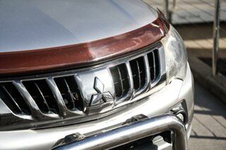 2016 Mitsubishi Triton MQ MY17 GLS Double Cab Silver 6 Speed Manual Utility