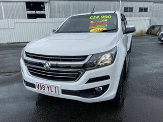 2018 Holden Colorado RG LTZ White 6 Speed Manual Dual Cab