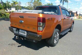2016 Ford Ranger PX MkII Wildtrak Double Cab Orange 6 Speed Sports Automatic Double Cab