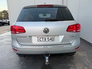 2013 Volkswagen Touareg 7P MY14 150TDI Tiptronic 4MOTION Silver 8 Speed Sports Automatic Wagon