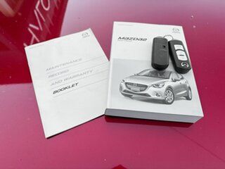 2017 Mazda 2 DL2SA6 Maxx SKYACTIV-MT Red 6 Speed Manual Sedan
