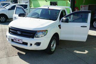 2012 Ford Ranger PX XL White 6 Speed Manual Cab Chassis