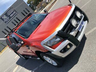 2014 Ford Ranger PX Wildtrak Double Cab Orange 6 Speed Manual Double Cab