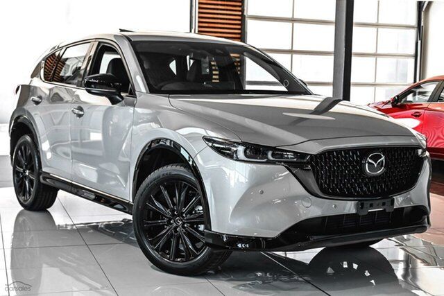 New Mazda CX-5 KF4WLA G35 SKYACTIV-Drive i-ACTIV AWD GT SP Waitara, 2025 Mazda CX-5 KF4WLA G35 SKYACTIV-Drive i-ACTIV AWD GT SP Silver 6 Speed Sports Automatic Wagon