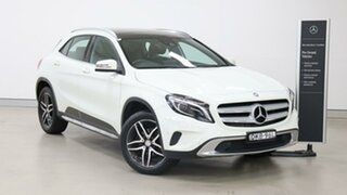2016 Mercedes-Benz GLA-Class X156 807MY GLA180 DCT White 7 Speed Sports Automatic Dual Clutch Wagon.