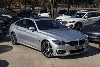 2017 BMW 4 Series F36 LCI 430i Gran Coupe M Sport Silver 8 Speed Sports Automatic Hatchback