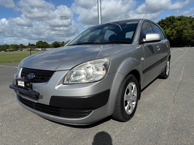 Used Kia Rio JB LX Slacks Creek, 2007 Kia Rio JB LX Silver 4 Speed Automatic Hatchback