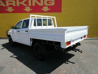 2018 Toyota Hilux GUN125R Workmate Double Cab White 6 Speed Sports Automatic Utility