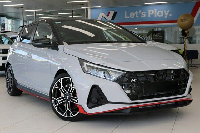 New Hyundai i20 BC3.V2 MY25 N Penrith, 2024 Hyundai i20 BC3.V2 MY25 N Grey & Black 6 Speed Manual Hatchback