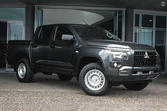 Demo Mitsubishi Triton MV MY24.5 GLX Pick-up Double Cab 4x4 Blacktown, 2024 Mitsubishi Triton MV MY24.5 GLX Pick-up Double Cab 4x4 Graphite Grey 6 Speed Sports Automatic
