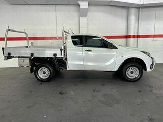 2019 Mazda BT-50 UR0YG1 XT Freestyle White 6 Speed Manual Cab Chassis