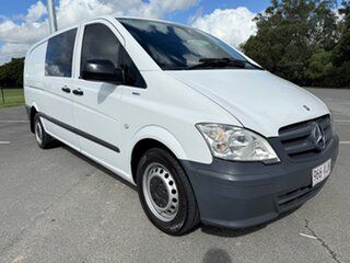 2015 Mercedes-Benz Vito 113CDI LWB 5 Seater  White Automatic Van.