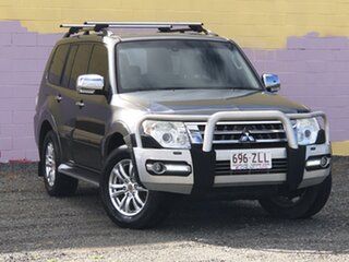 2014 Mitsubishi Pajero NW MY14 GLX-R Grey 5 Speed Sports Automatic Wagon.