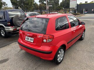2005 Hyundai Getz TB GL Red 4 Speed Automatic Hatchback.
