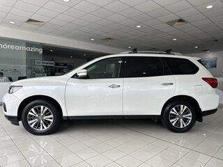 2018 Nissan Pathfinder R52 MY17 Series 2 ST (4x2) White Continuous Variable Wagon