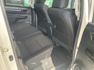2019 Toyota Hilux GUN126R SR Double Cab White 6 Speed Manual Cab Chassis