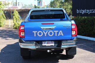 2023 Toyota Hilux GUN126R SR5 Double Cab Nebula Blue 6 Speed Sports Automatic Cab Chassis