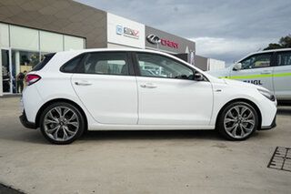 2019 Hyundai i30 PD.3 MY20 N Line Polar White 6 Speed Manual Hatchback.