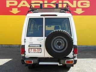 2016 Toyota Landcruiser VDJ78R Workmate Troopcarrier White 5 Speed Manual Wagon
