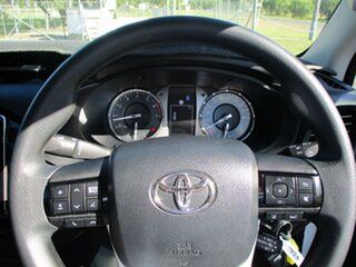 2021 Toyota Hilux TGN121R Workmate 4x2 Glacier White 6 Speed Sports Automatic Cab Chassis