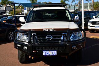 2019 Nissan Patrol Y62 Series 4 TI White 7 Speed Sports Automatic Wagon.